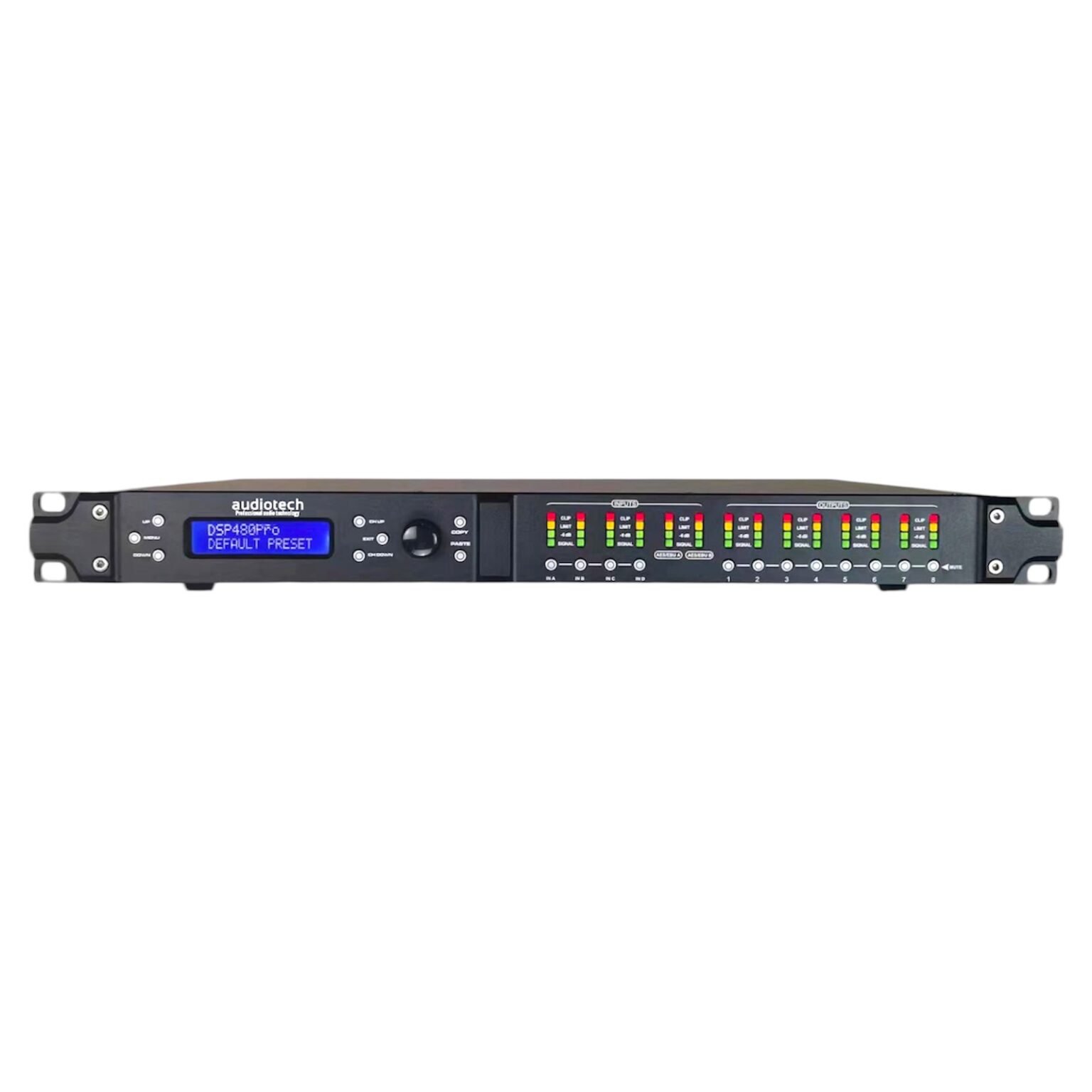 D8 Digital Audio Processor 4in-8out interface – audiotechgroup.com